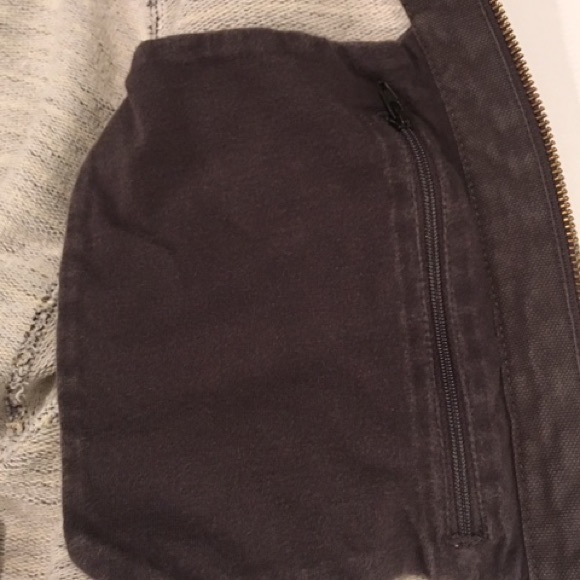 The North Face Men’s Full Zip Hoodie Gray Yellow Stripes Size Small - Picture 6 of 7